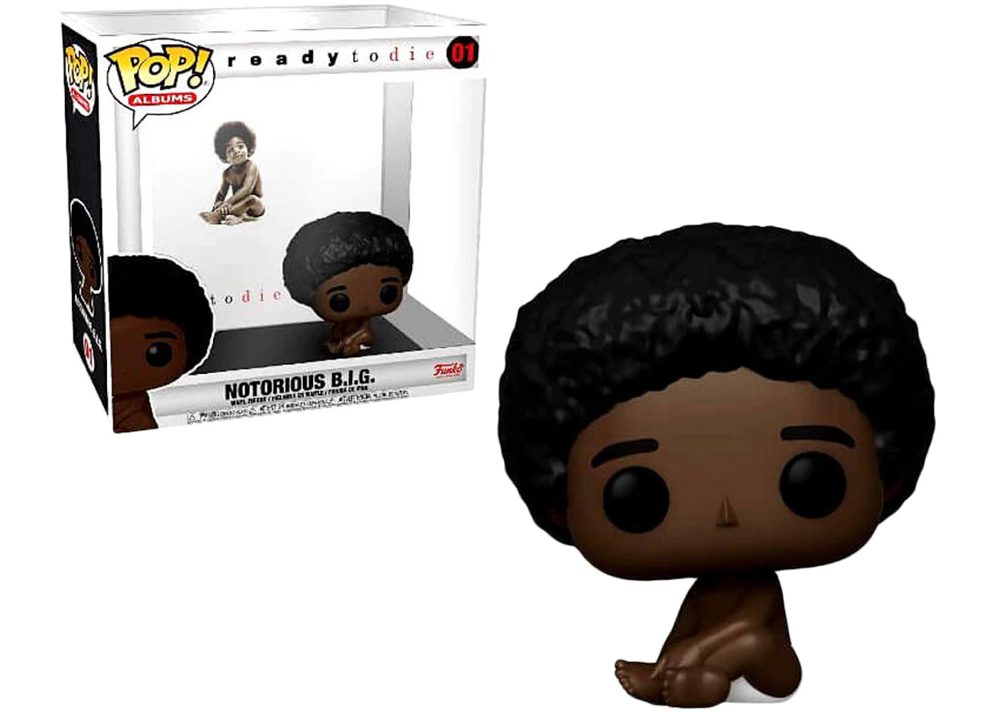 Funko Pop! Albums Biggie Smalls Ready to Die Notorious BIG Figure #01