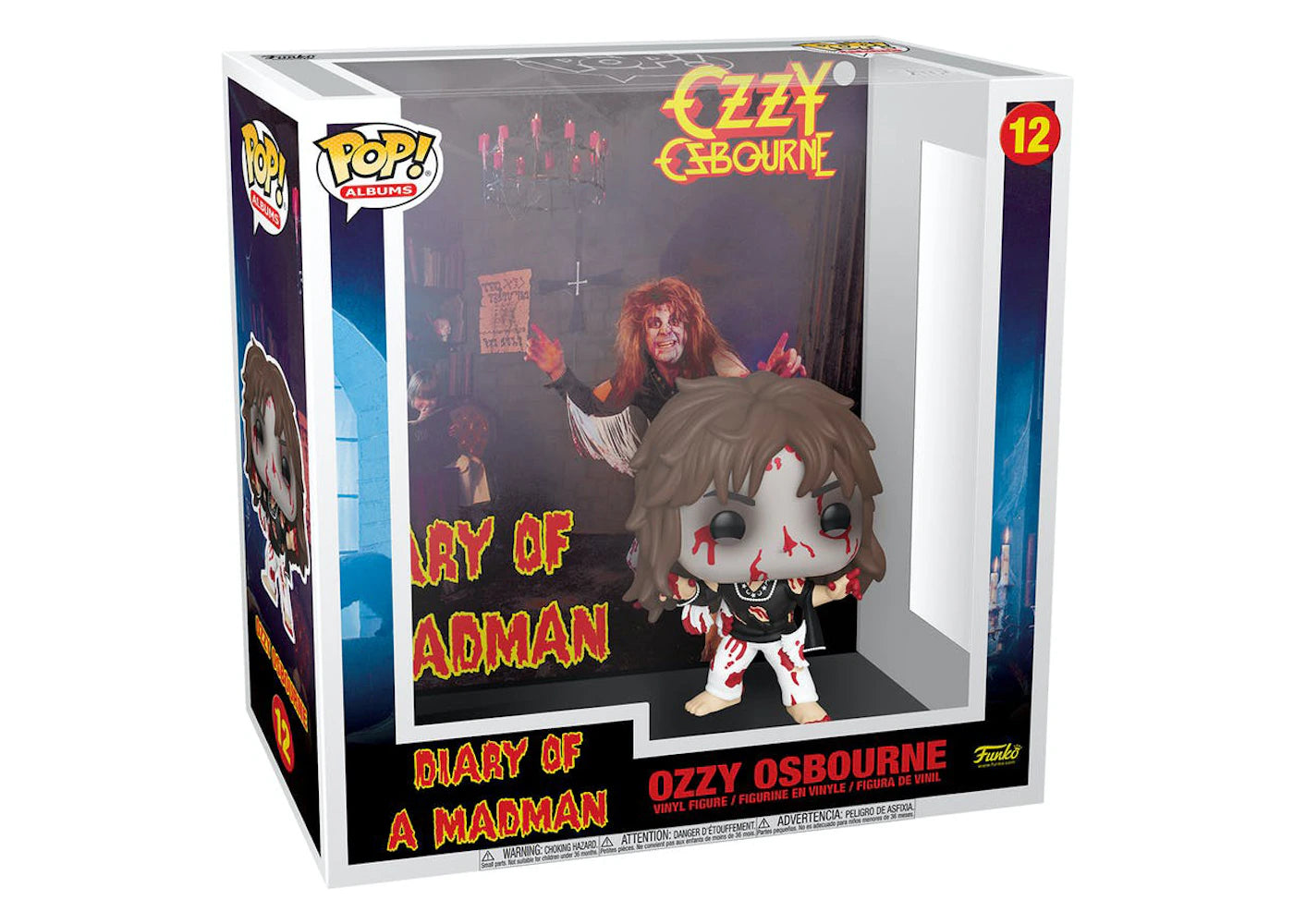Funko Pop! Albums Diary Of A Madman Ozzy Osbourne Figure #12