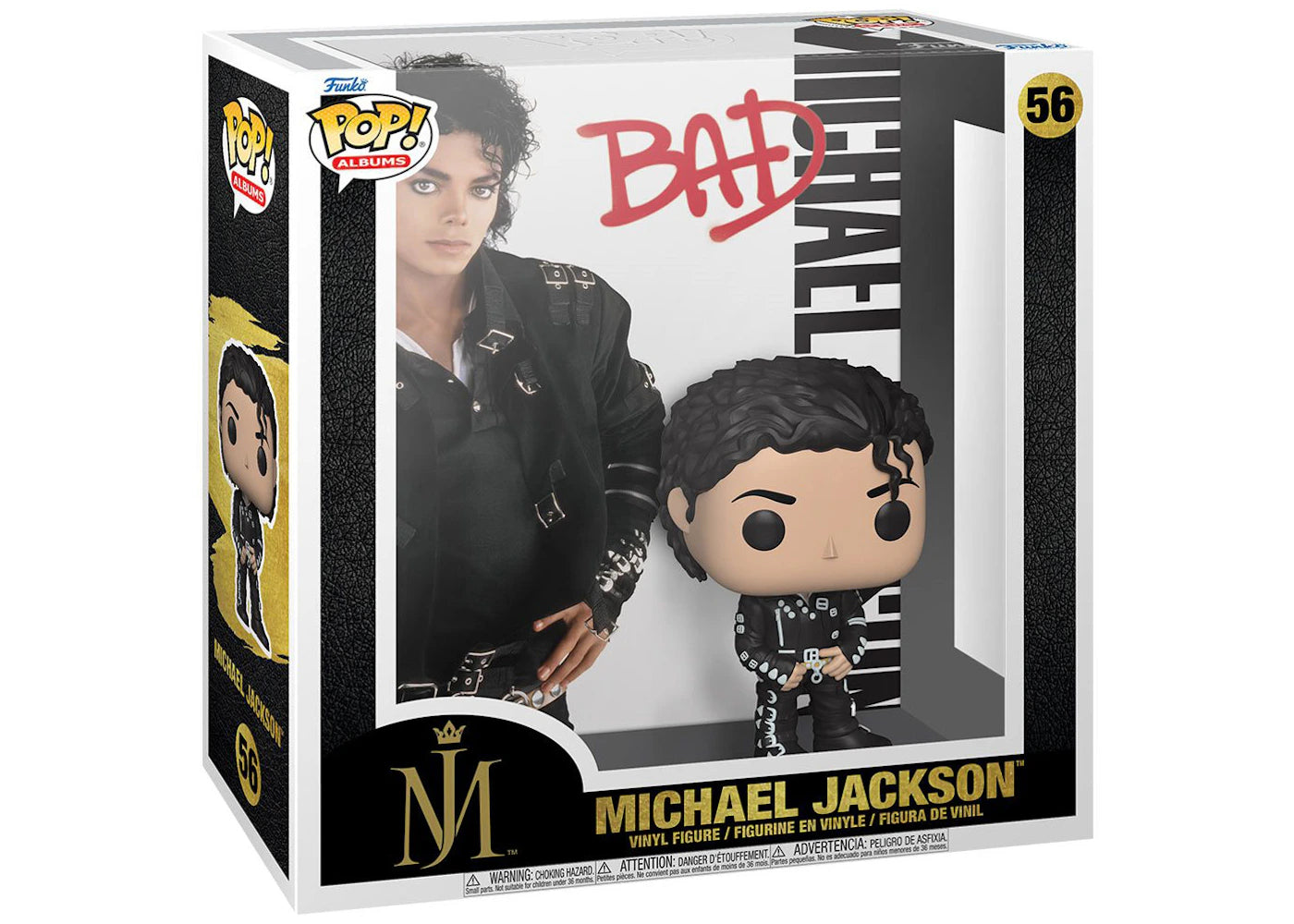 Funko Pop! Albums Michael Jackson Bad Figure #56