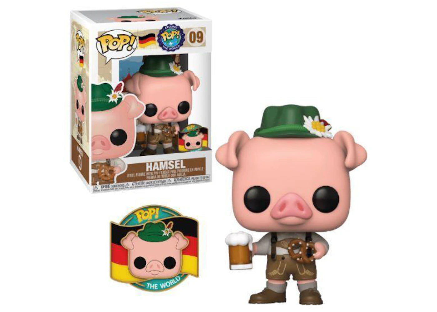 Funko Pop! And Pin Around The World Germany Hamsel Figure #09