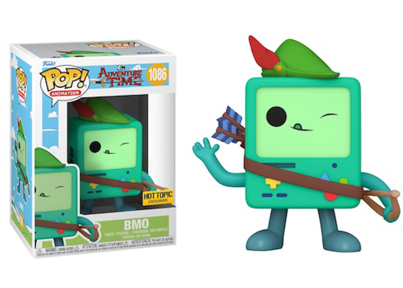Funko Pop! Animation Adventure Time BMO Hot Topic Exclusive Figure #1086