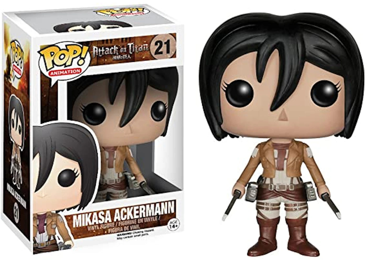 Funko Pop! Animation Attack On Titan Mikasa Ackerman Figure #21