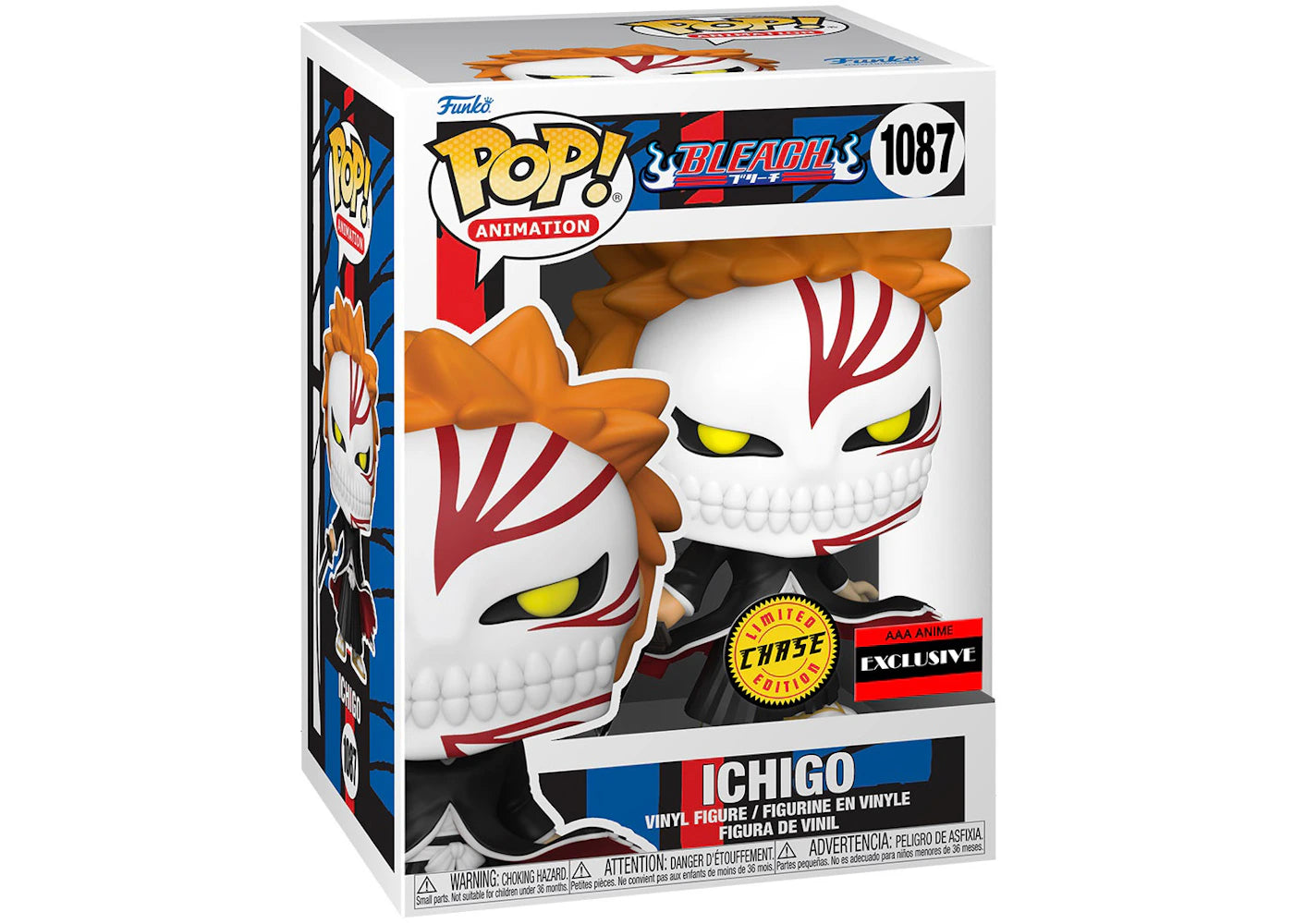 Funko Pop! Animation Bleach Ichigo Chase AAA Anime Exclusive Figure #1087