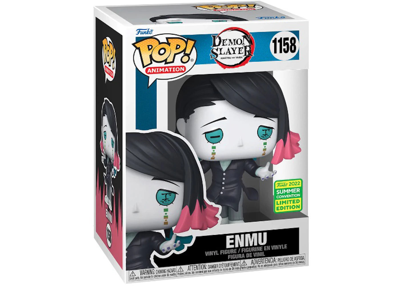 Funko Pop! Animation Demon Slayer Enmu 2022 Summer Convention Exclusive Figure #1158