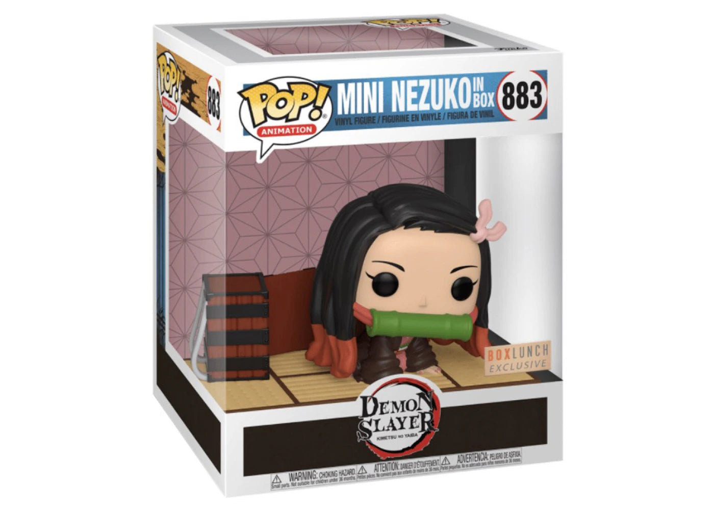 Funko Pop! Animation Demon Slayer Mini Nezuko In Box (Box Lunch Exclusive) Figure #883
