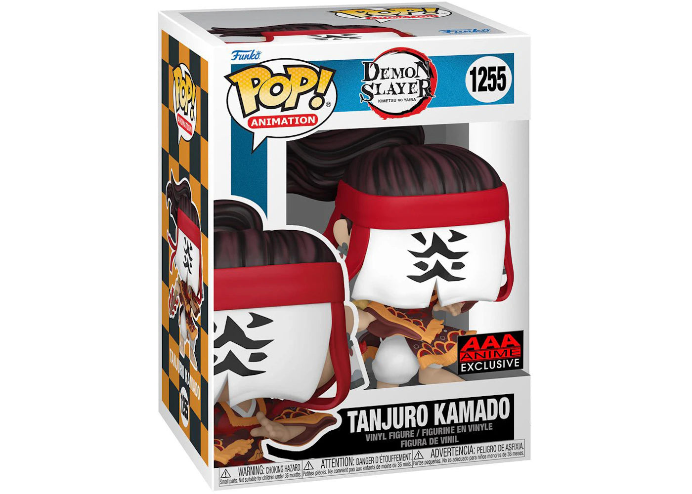 Funko Pop! Animation Demon Slayer Tanjuro Kamado AAA Anime Exclusive Figure #1255