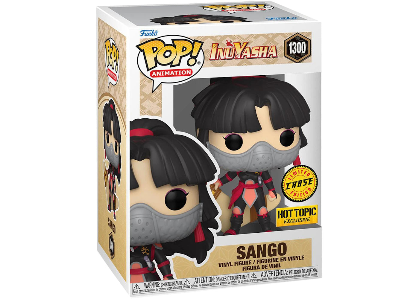 Funko Pop! Animation InuYasha Sango Chase Edition Hot Topic Exclusive Figure #1300