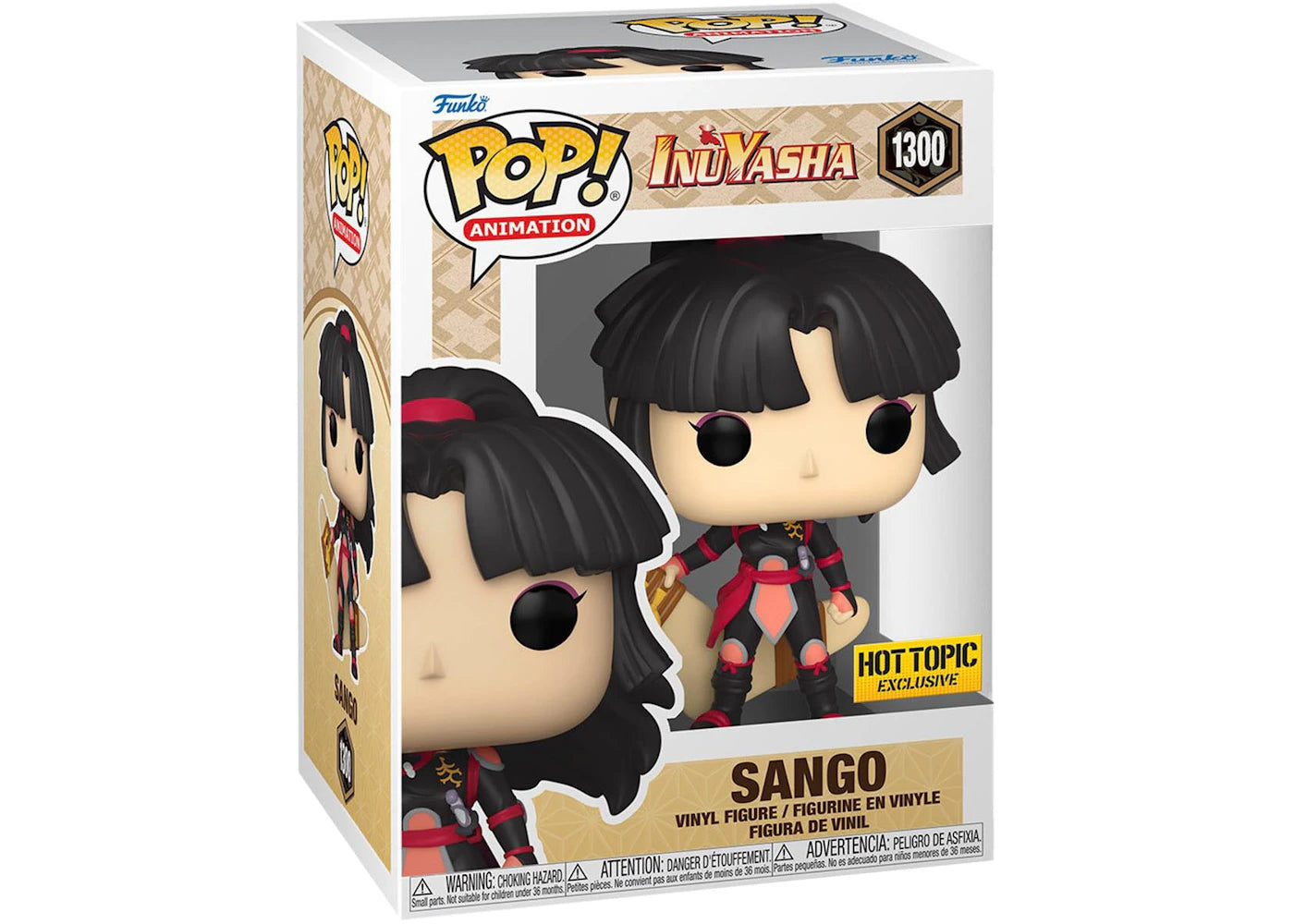 Funko Pop! Animation InuYasha Sango Hot Topic Exclusive Figure #1300