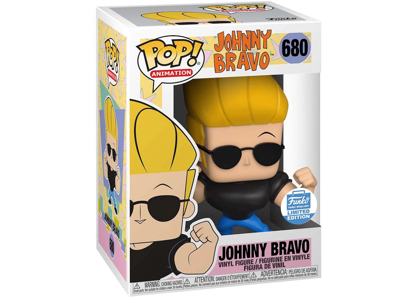 Funko Pop! Animation Johnny Bravo Funko Shop Exclusive Figure #680