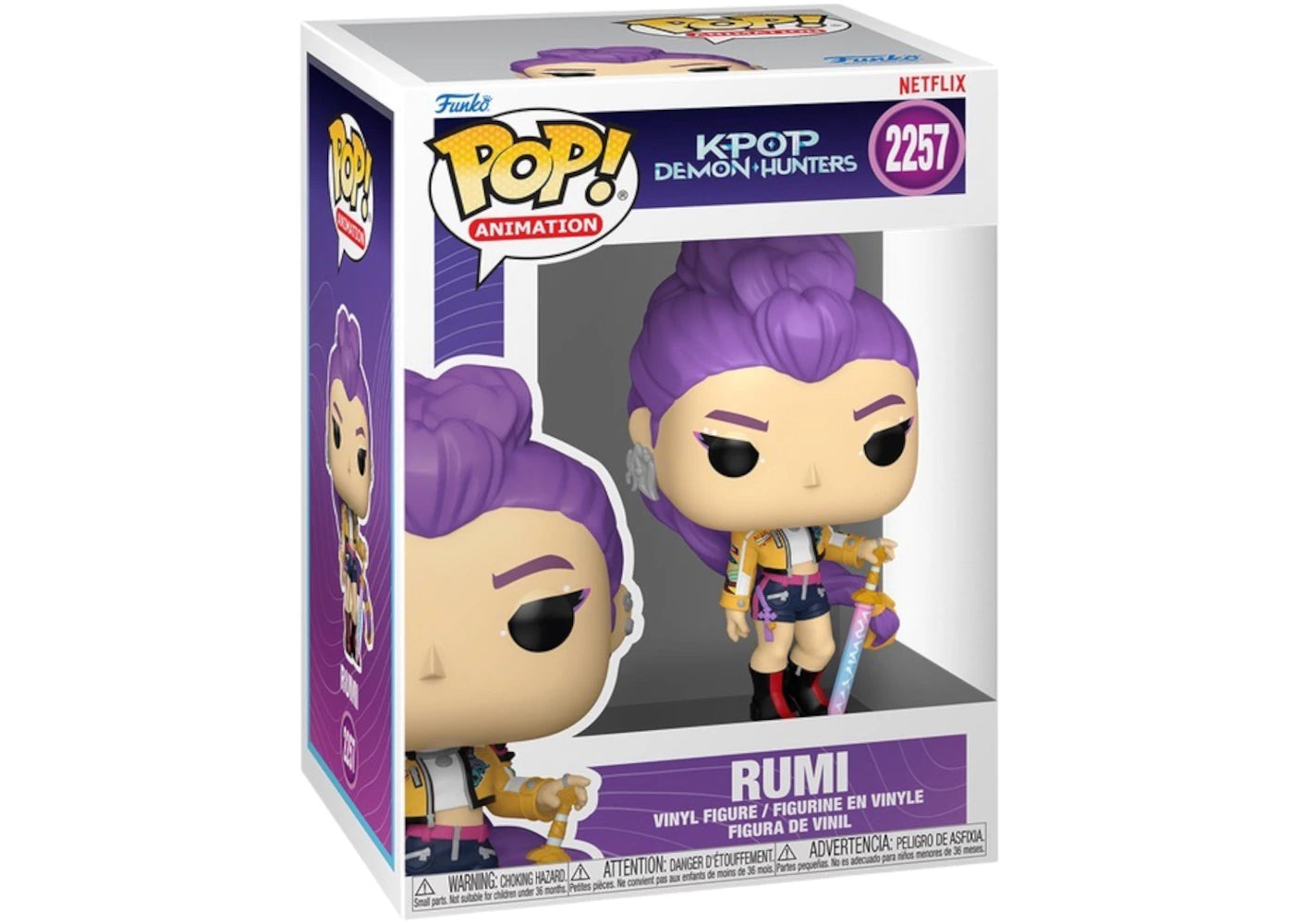 Funko Pop! Animation K-Pop Demon Hunters Rumi Figure #2257