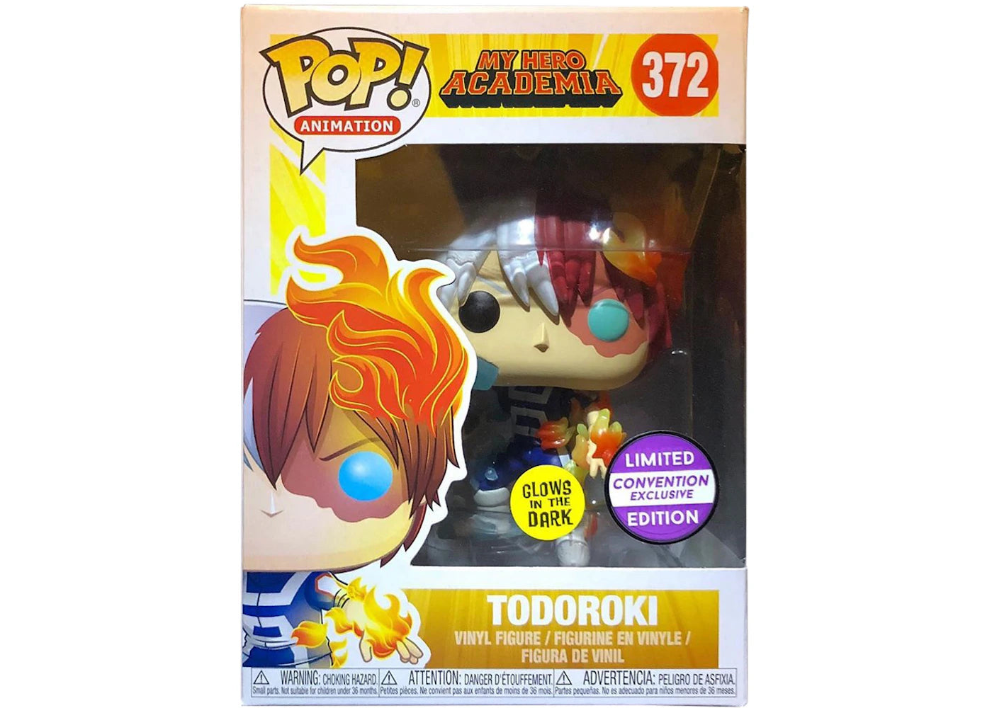 Funko Pop! Animation My Hero Academia Todoroki (Glow) Convention Exclusive Figure #372