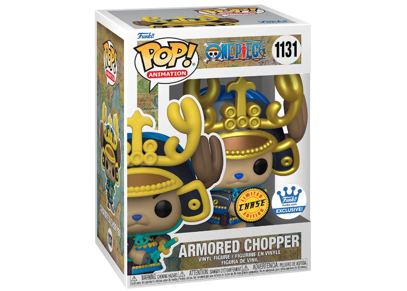 Funko Pop! Animation One Piece Armored Chopper Chase Edition Funko Shop Exclusive Figure #1131