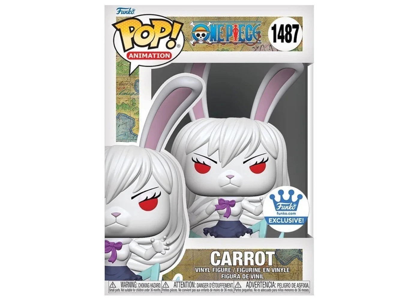 Funko Pop! Animation One Piece Carrot Funko Exclusive Figure #1487