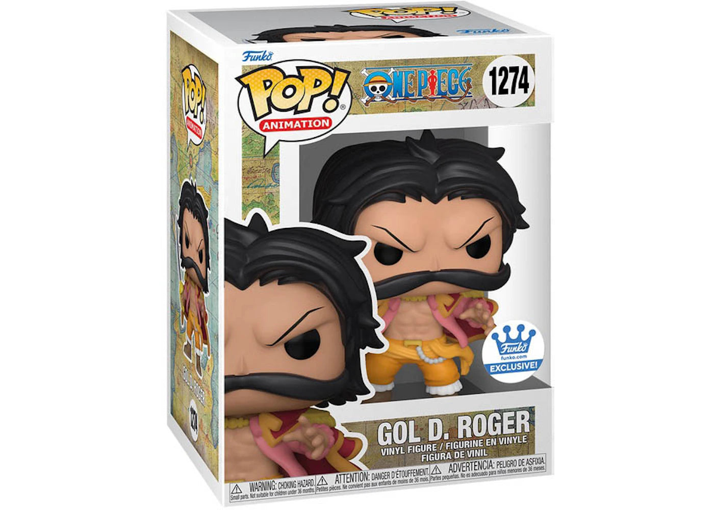 Funko Pop! Animation One Piece Gol D. Roger Funko Shop Exclusive Figure #1274