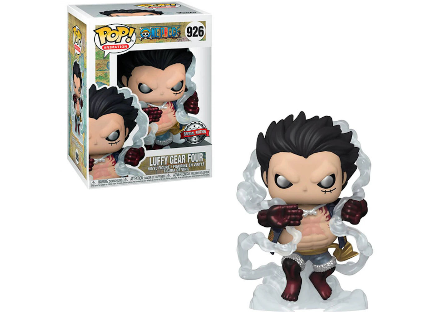 Funko Pop! Animation One Piece Luffy Gear Four Special Edition Exclusive Figure #926