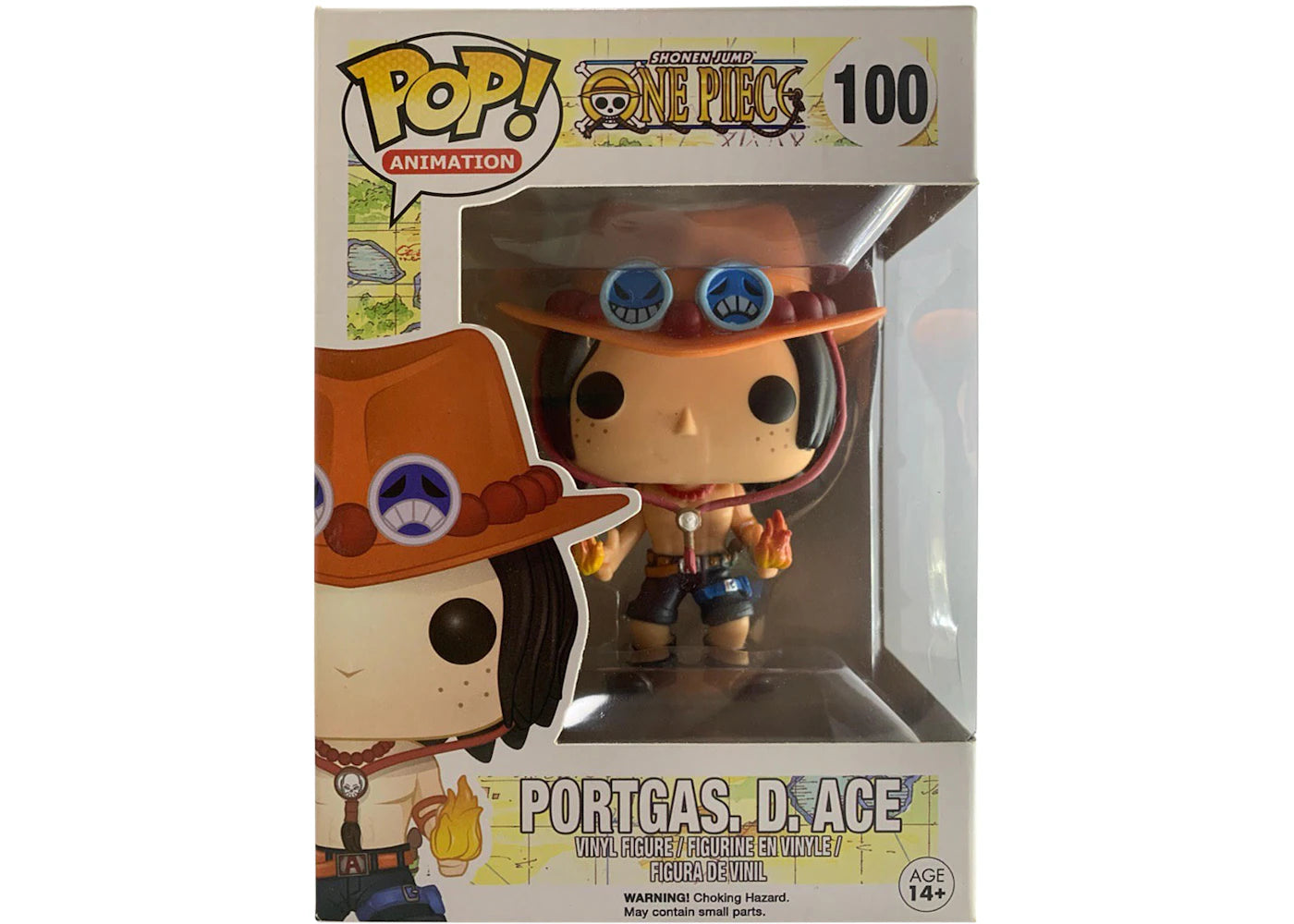 Funko Pop! Animation One Piece Portgas. D. Ace Figure #100