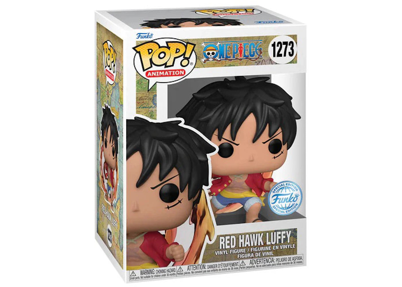 Funko Pop! Animation One Piece Red Hawk Luffy Special Edition Figure #1273