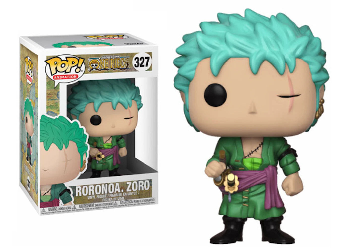 Funko Pop! Animation One Piece Roronoa. Zoro Figure #327
