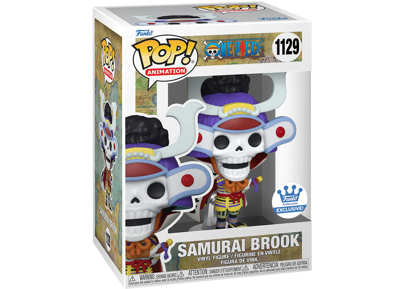 Funko Pop! Animation One Piece Samurai Brook Funko Shop Exclusive Figure #1129