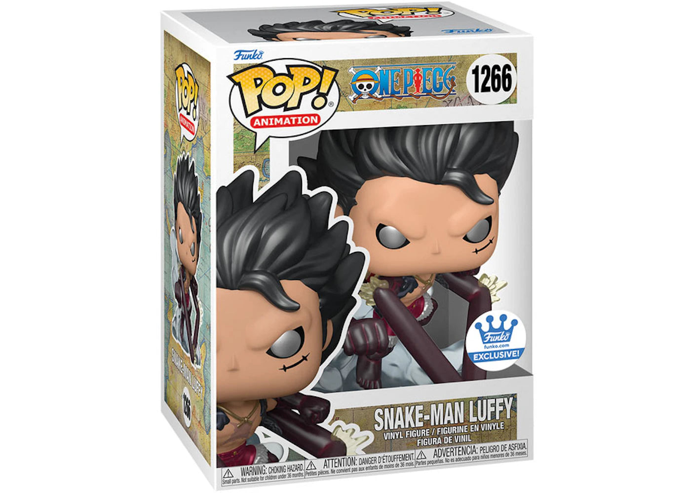 Funko Pop! Animation One Piece Snake-Man Luffy Funko Shop Exclusive Figure #1266