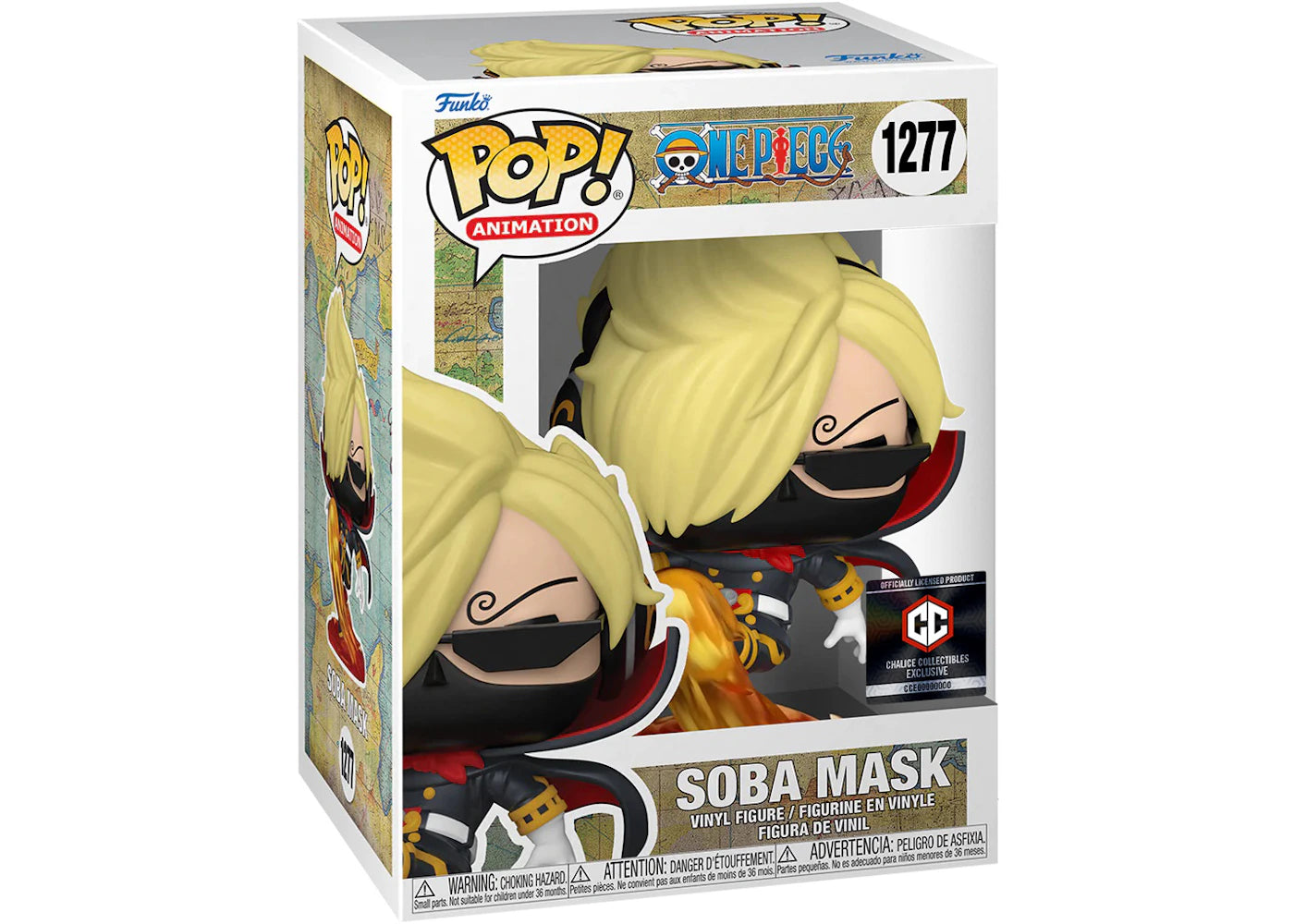Funko Pop! Animation One Piece Soba Mask Chalice Collectibles Exclusive Figure #1277