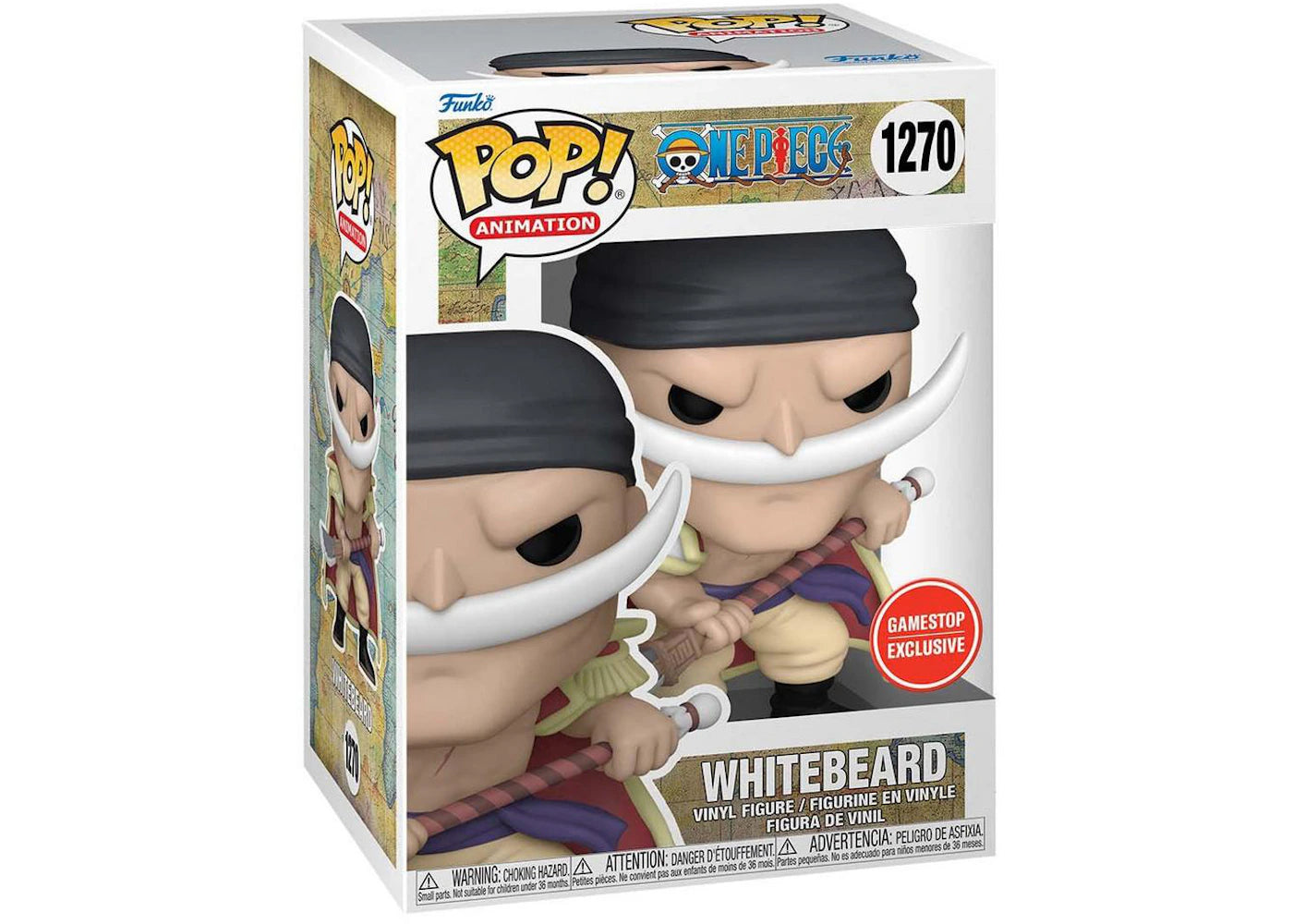 Funko Pop! Animation One Piece Whitebeard GameStop Exclusive Figure #1270