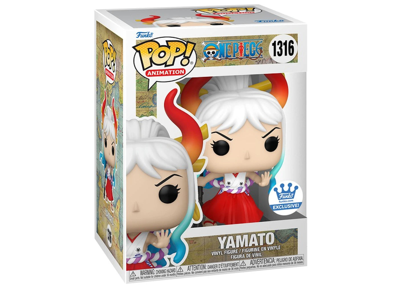 Funko Pop! Animation One Piece Yamato Funko Exclusive Figure #1316