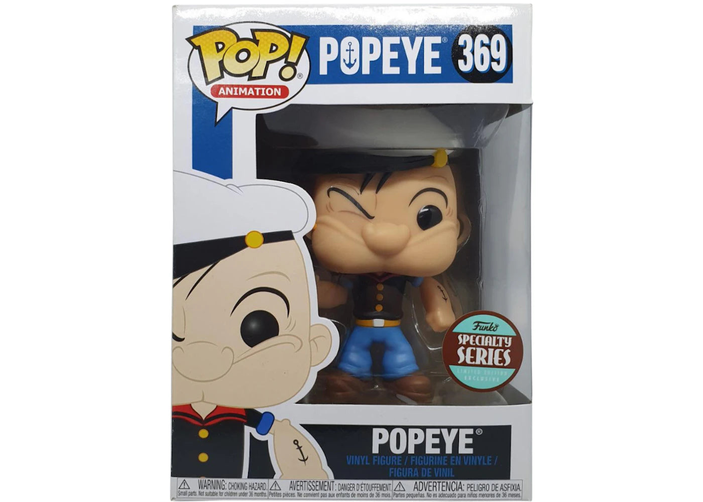 Funko Pop! Animation Popeye Funko Specialty Series Figure #369