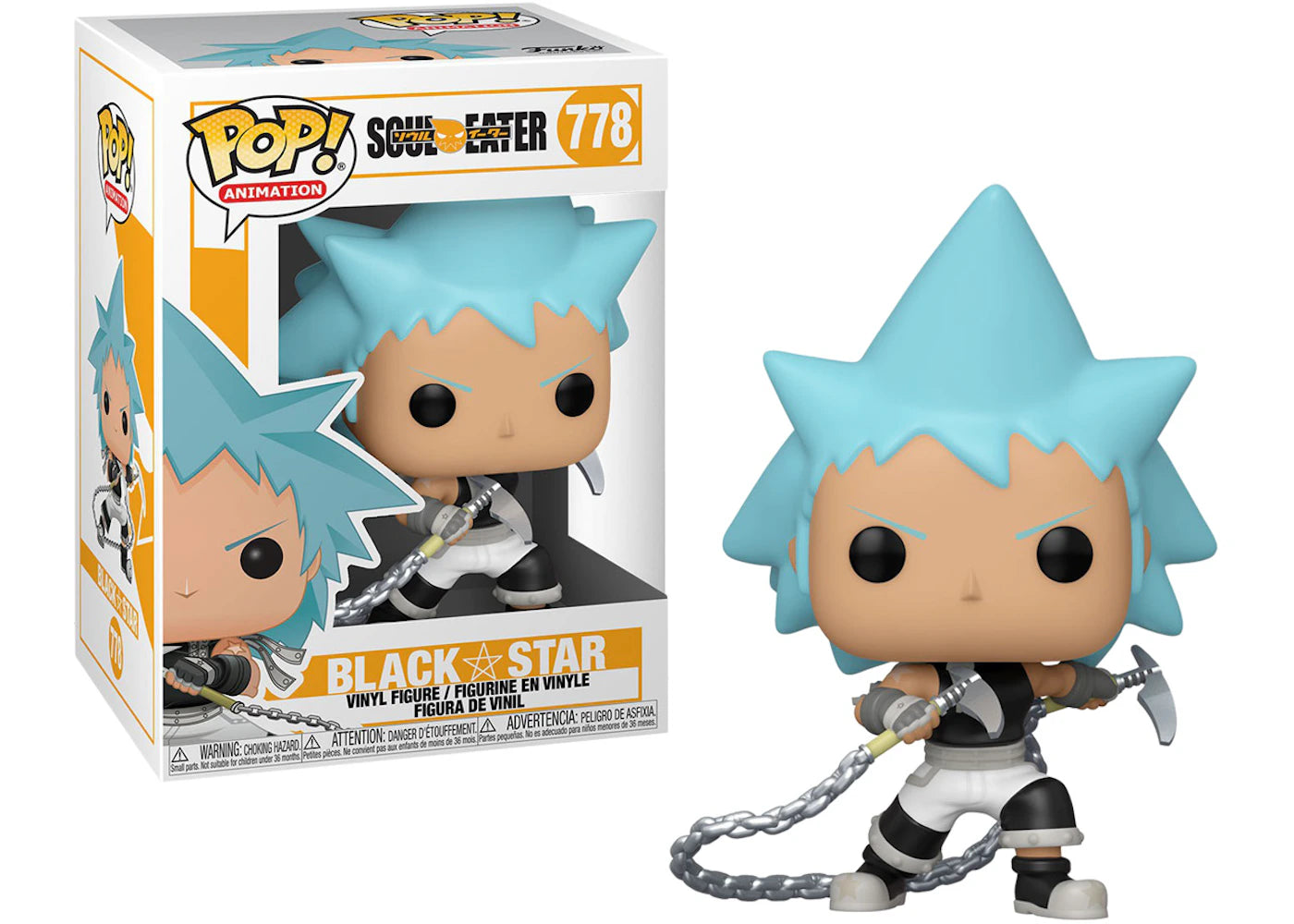 Funko Pop! Animation Soul Eater Black Star Figure #778