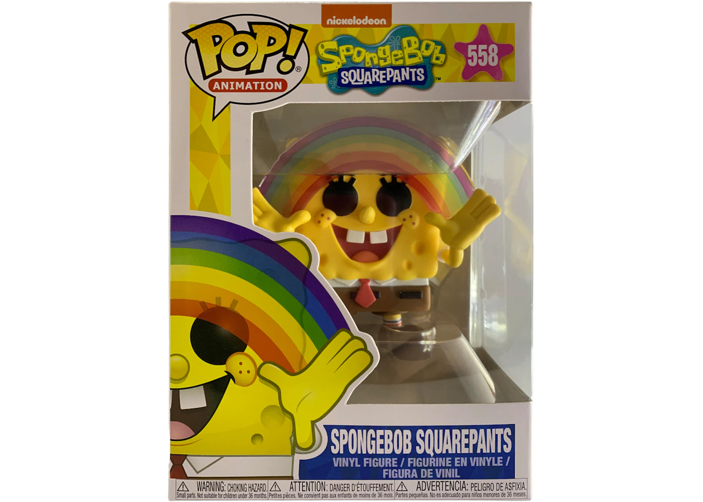 Funko Pop! Animation Spongebob Squarepants (Rainbow) Figure #558
