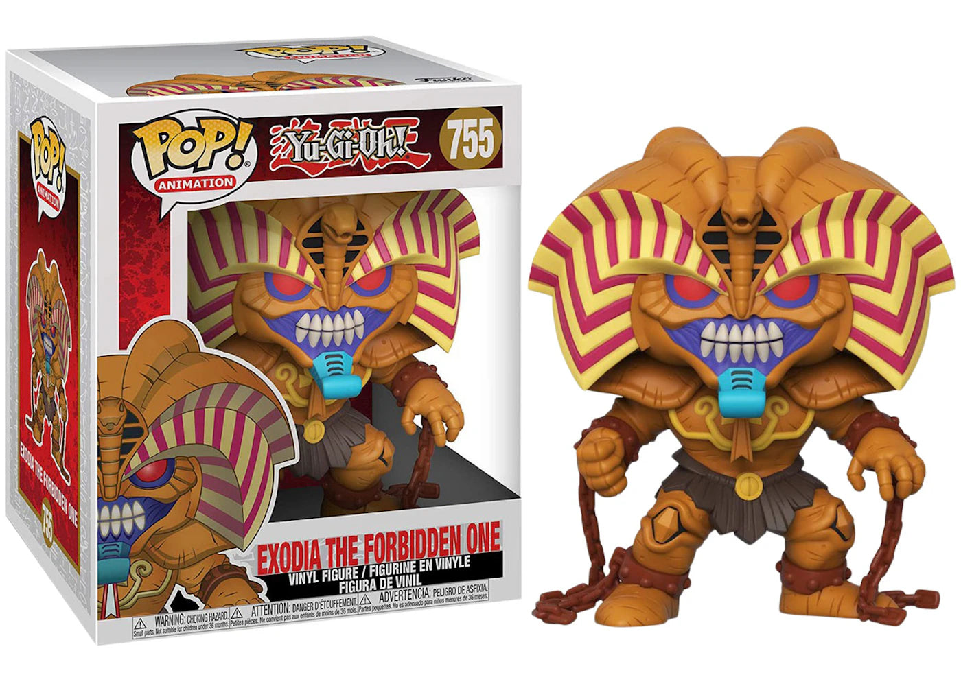 Funko Pop! Animation Yu-Gi-Oh! Exodia the Forbidden One 6 Inch Figure #755