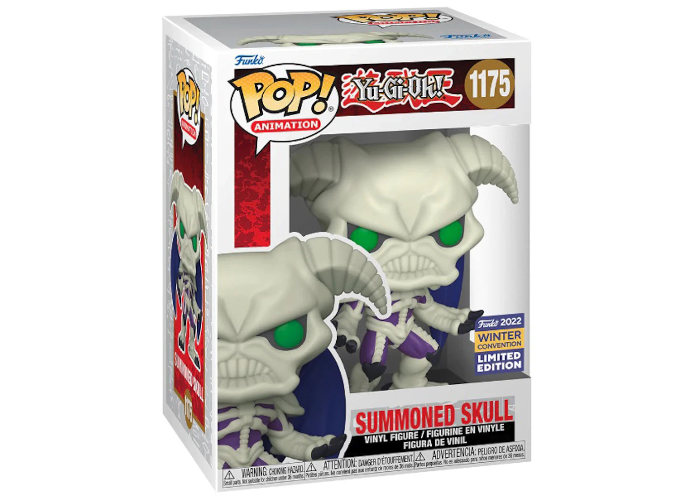 Funko Pop! Animation Yu-Gi-Oh! Summoned Skull 2022 Winter Convention Exclusive Figure #1175