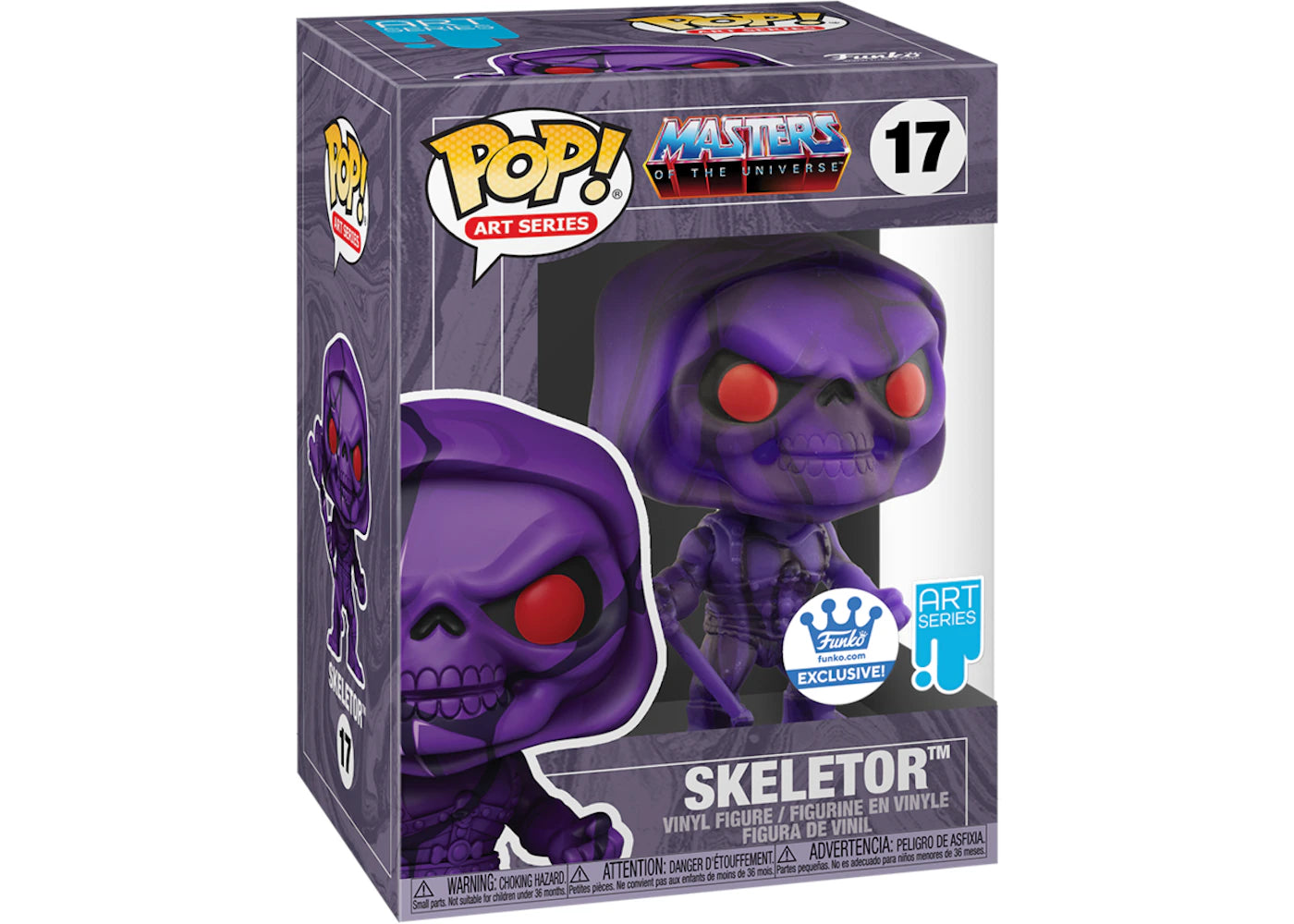 Funko Pop! Art Series Masters of the Universe Skeletor Funko Shop Exclusive Figure #17