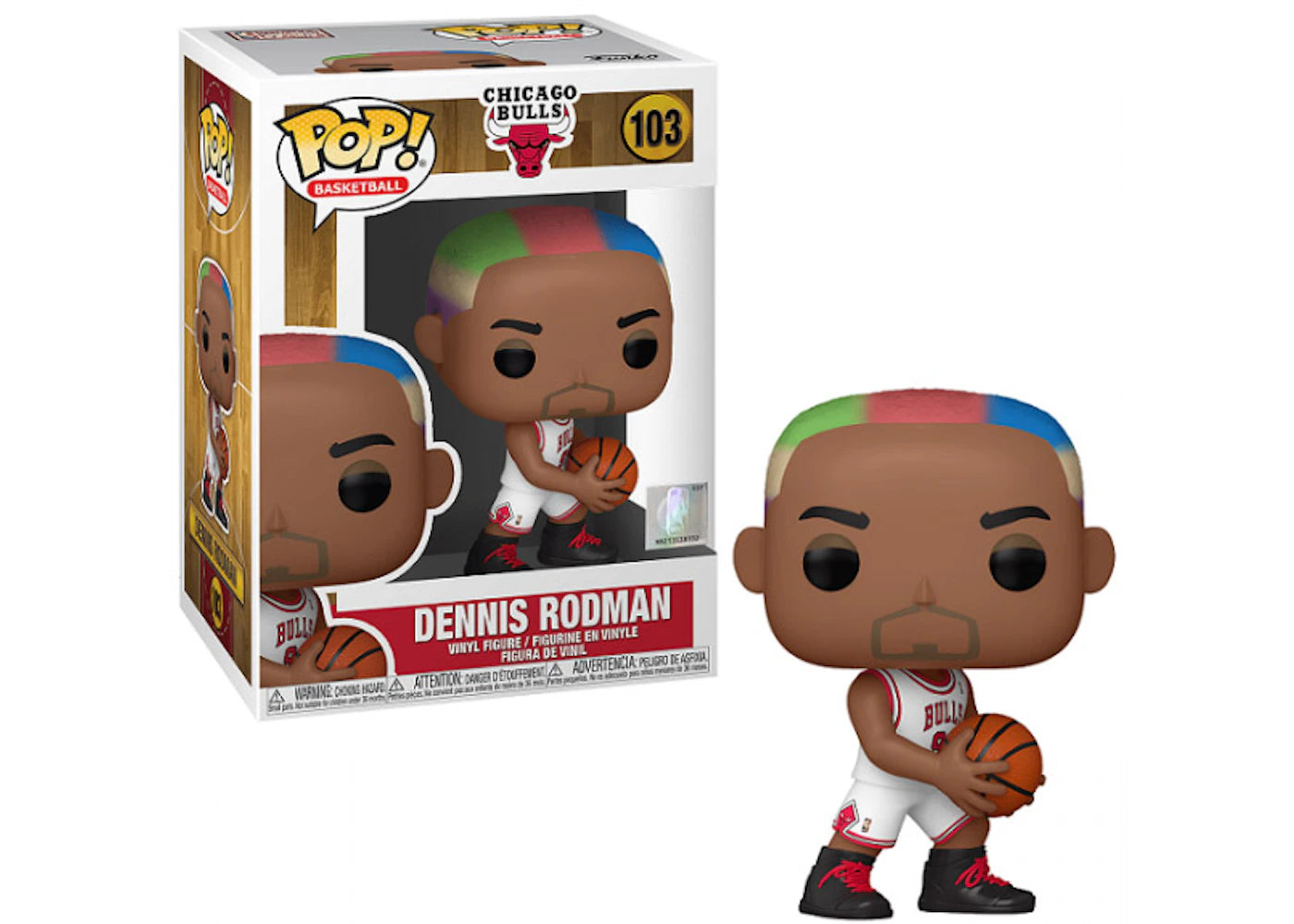Funko Pop! Basketball Chicago Bulls Dennis Rodman Figure #103