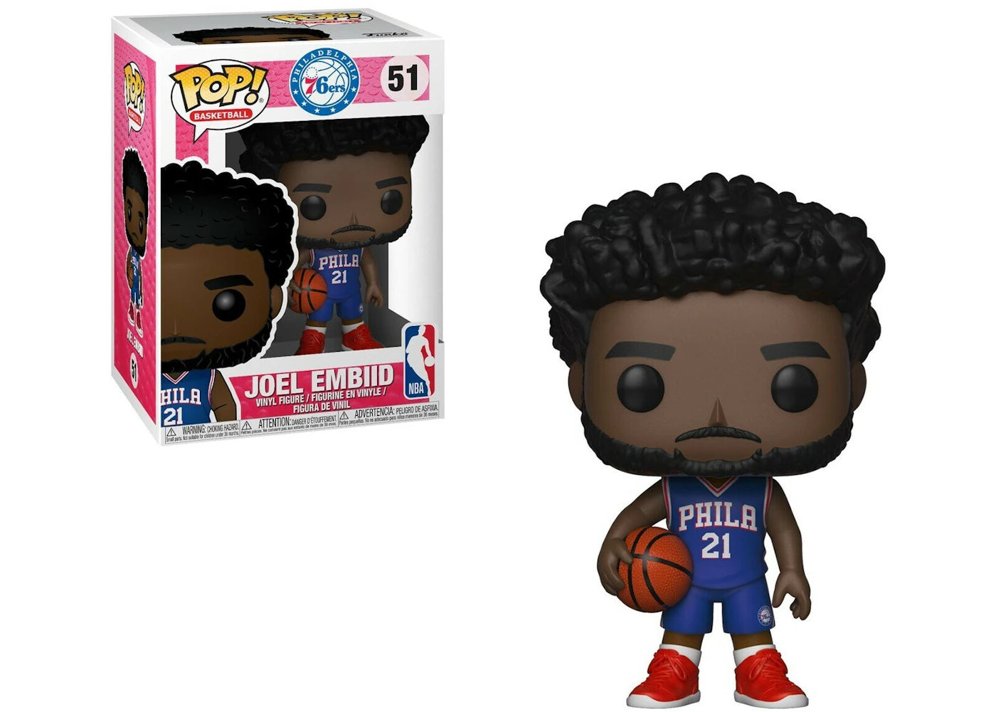 Funko Pop! Basketball NBA Joel Embid (Blue Jersey) Figure #51