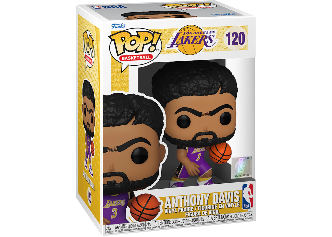 Funko Pop! Basketball NBA Los Angeles Lakers Anthony Davis Figure #120