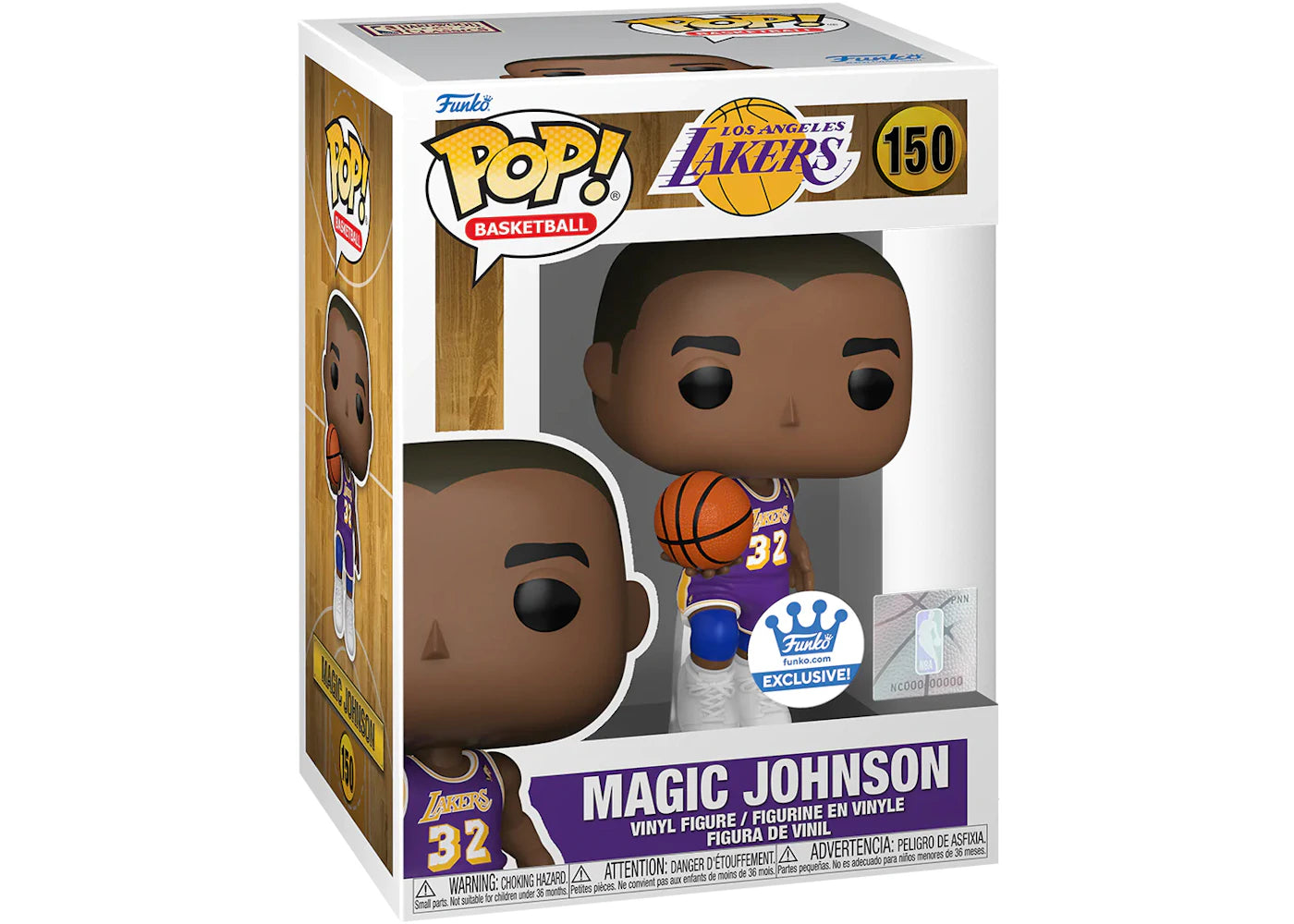 Funko Pop! Basketball NBA Los Angeles Lakers Magic Johnson Funko Shop Exclusive Figure #150