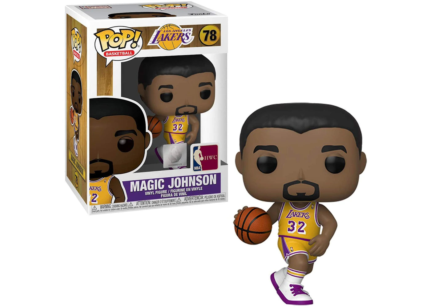 Funko Pop! Basketball NBA Magic Johnson Figure #78