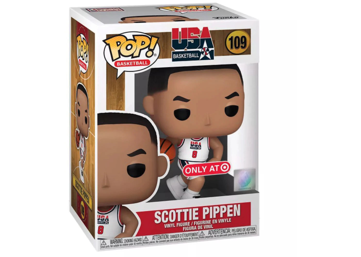 Funko Pop! Basketball USA Basketball Scottie Pippen Target Exclusive Figure #109