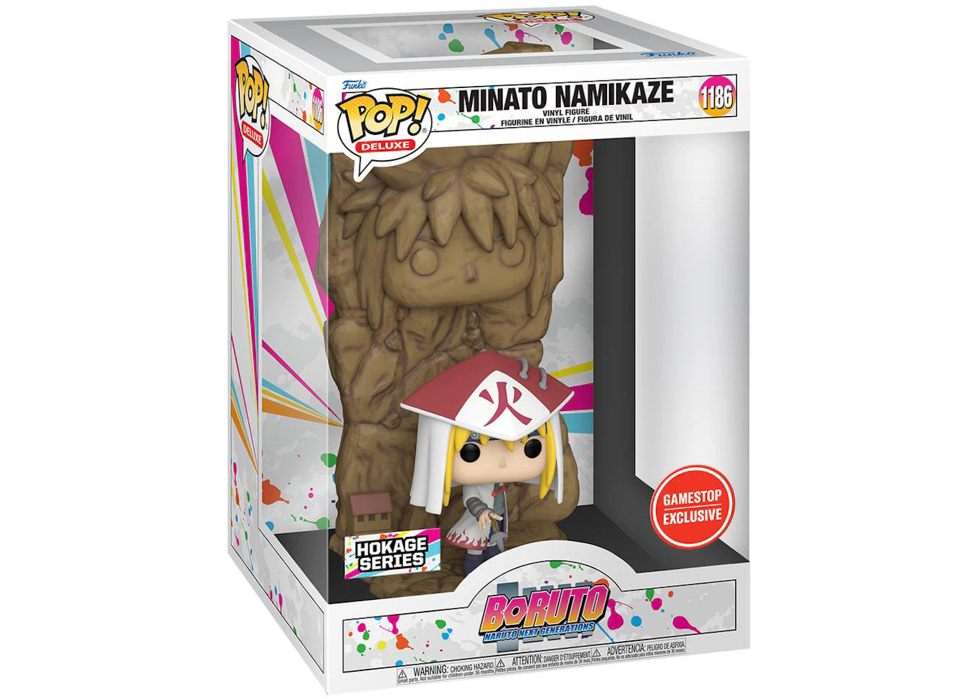 Funko Pop! Boruto Minato Namikaze Hokage Series GameStop Exclusive Figure #1186