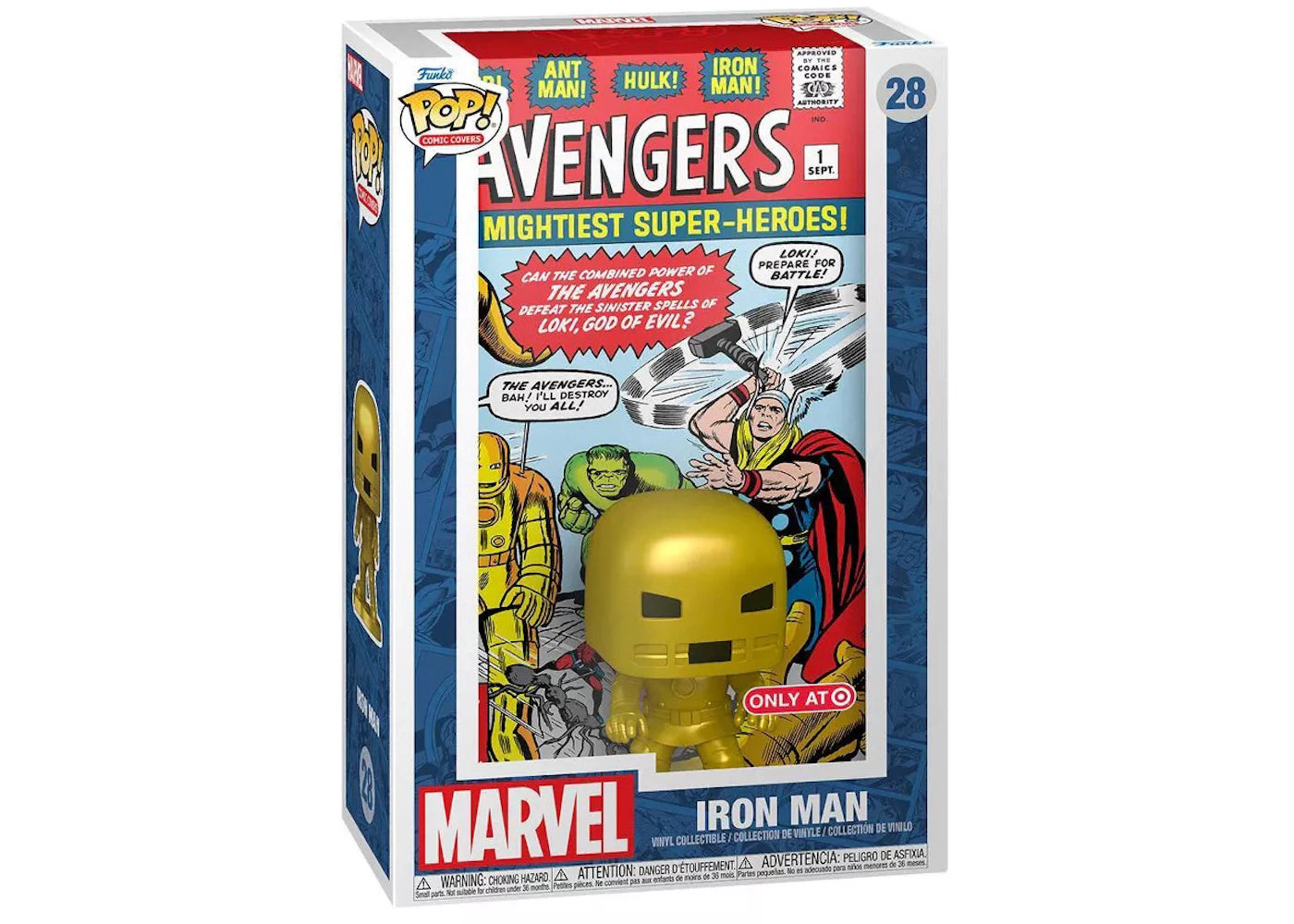 Funko Pop! Comic Covers Marvel Iron Man Target Exclusive Figure #28