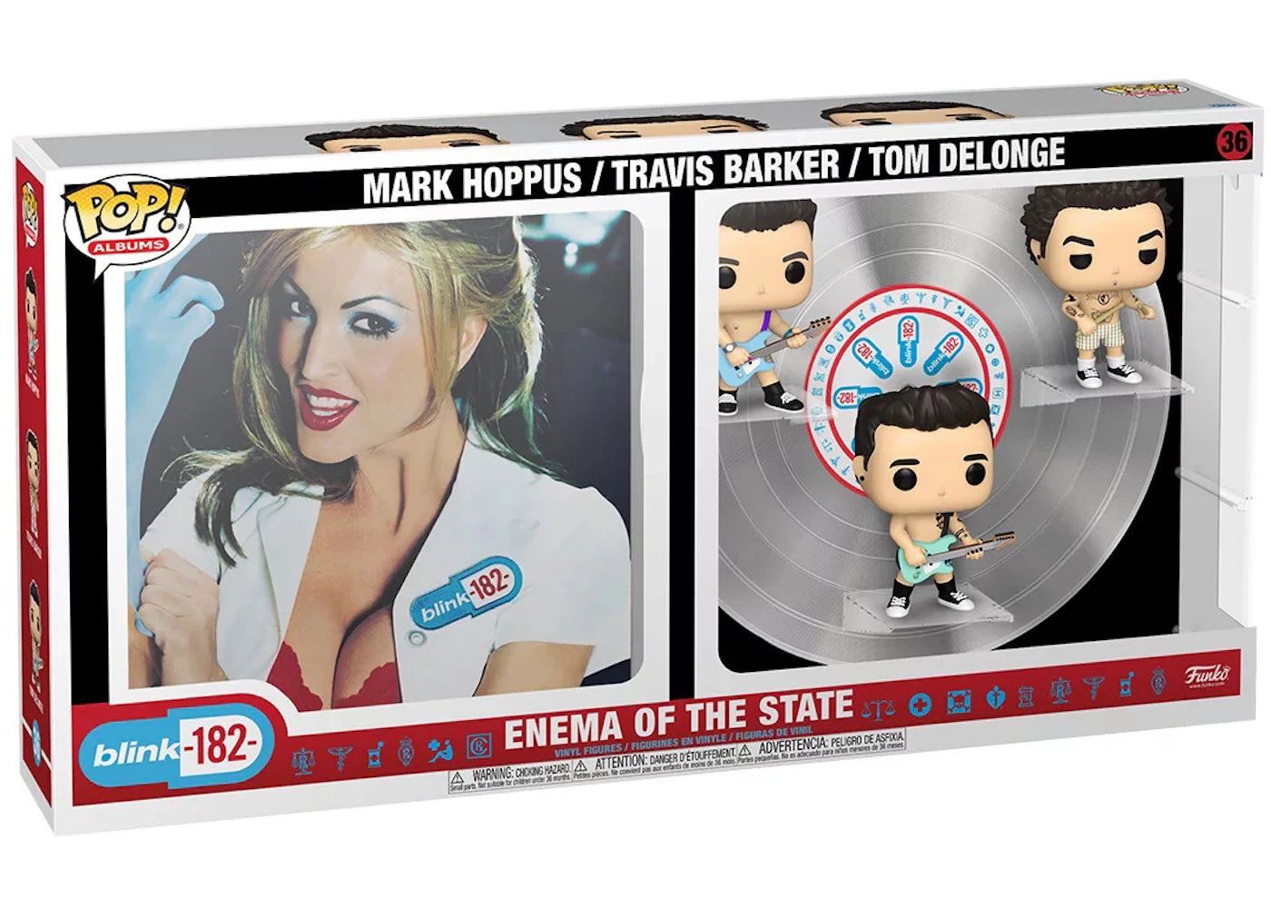 Funko Pop! Deluxe Albums Blink 182 Enema of State Figure #36