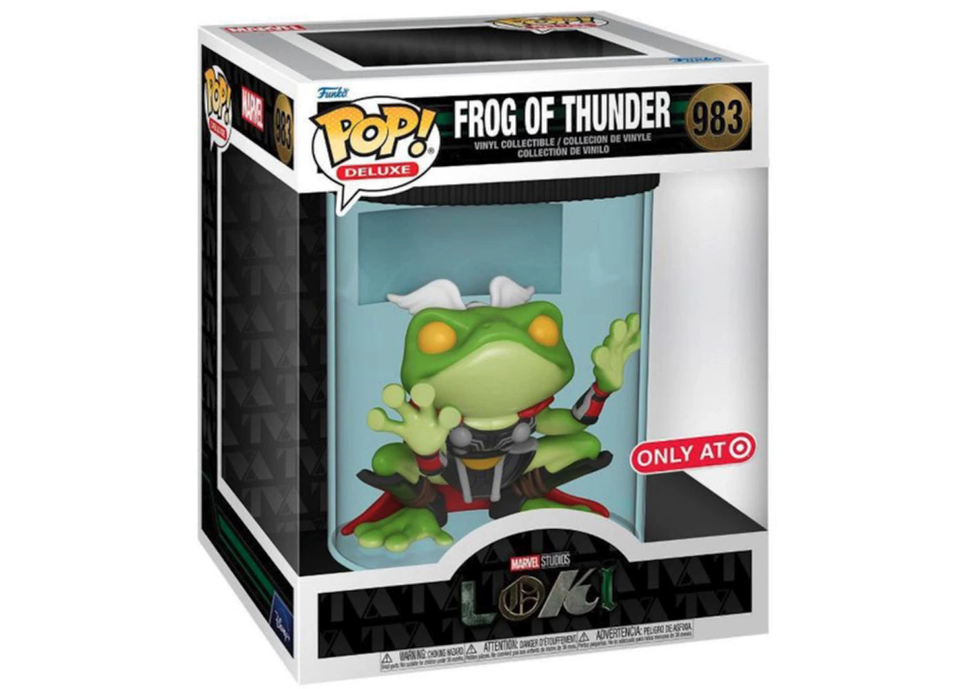 Funko Pop! Deluxe Marvel Studios Loki Frog of Thunder Target Exclusive Figure #983