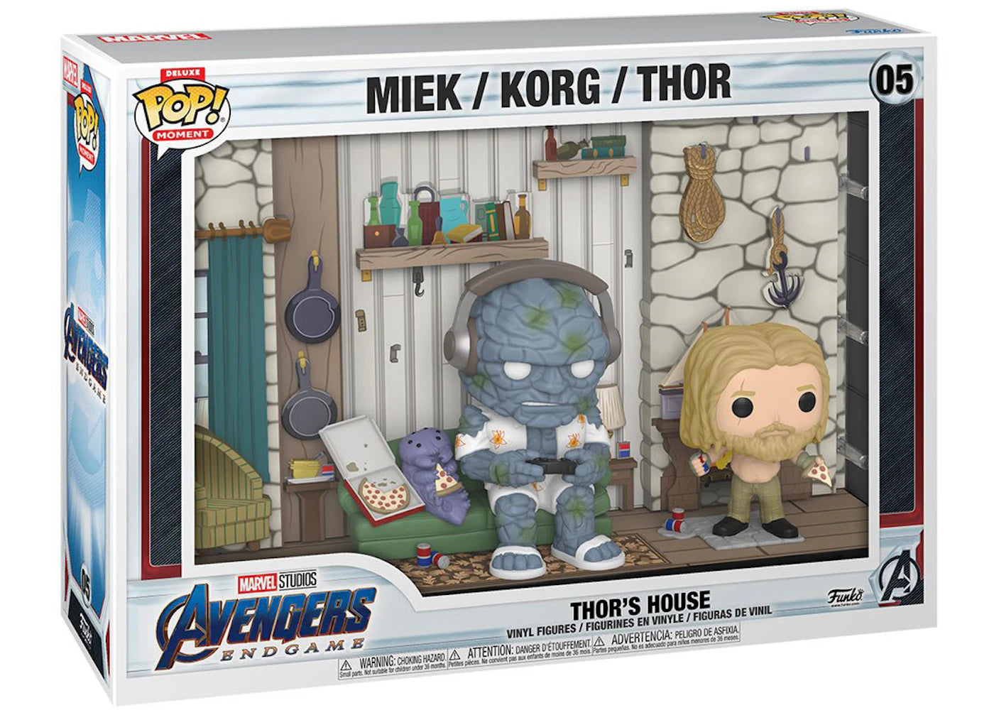 Funko Pop! Deluxe Moment Marvel Studios Avengers: Endgame Thor's House Figure #05