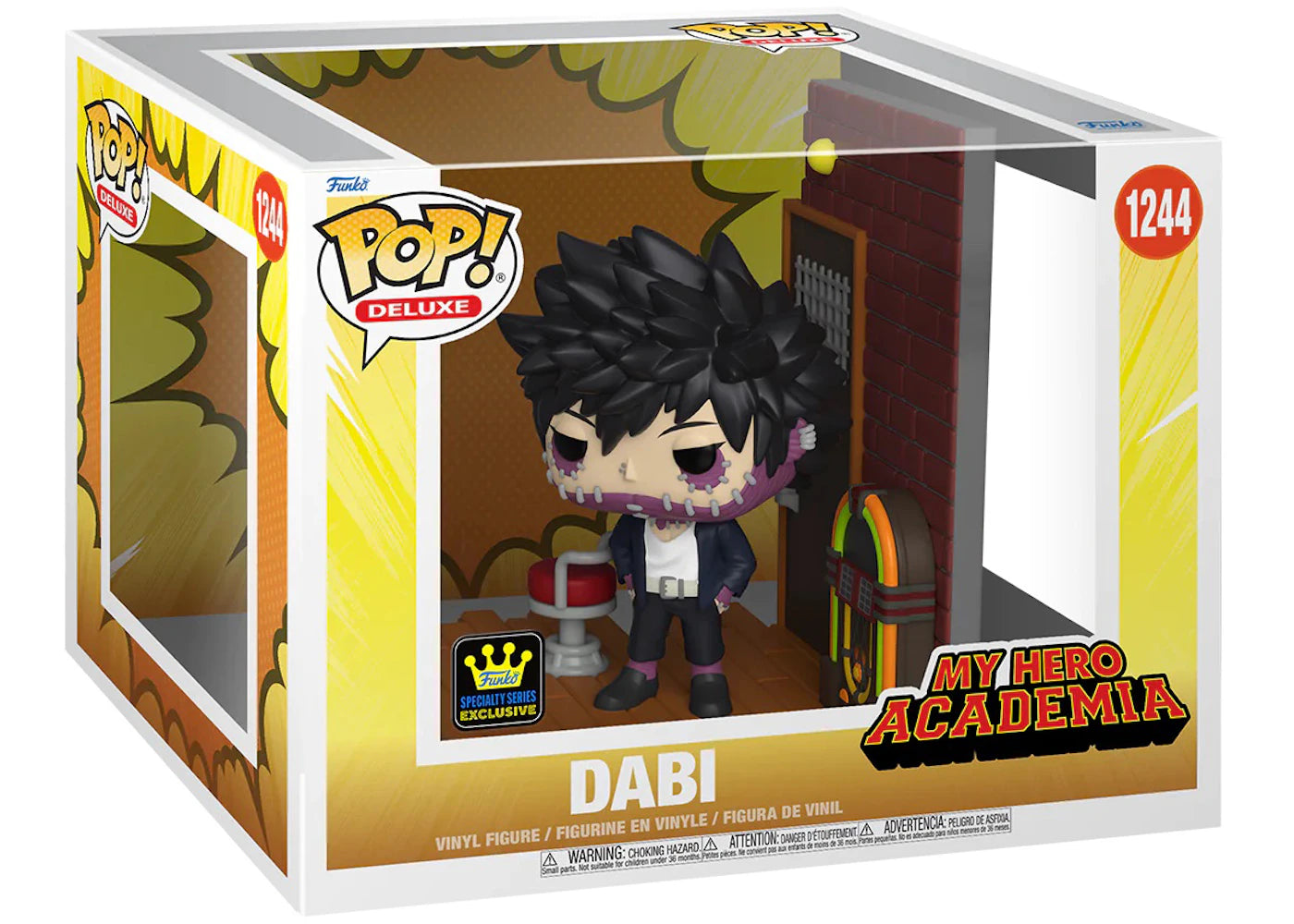 Funko Pop! Deluxe My Hero Academia Dabi Specialty Series Exclusive Figure #1244