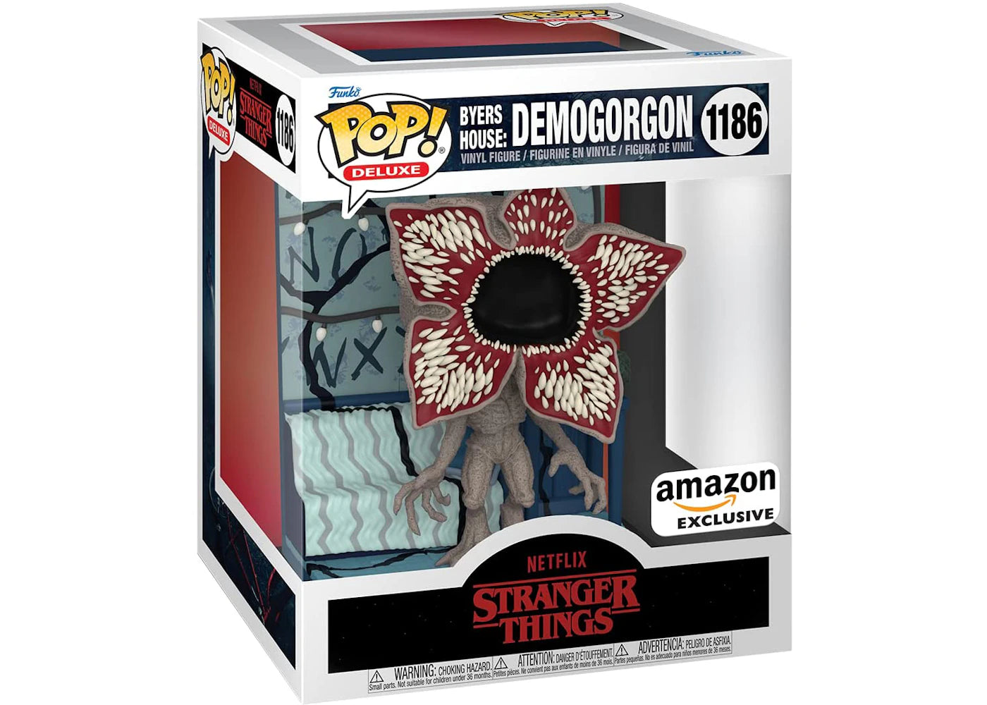 Funko Pop! Deluxe Netflix Stranger Things Byers House: Demogorgon Amazon Exclusive Figure #1186