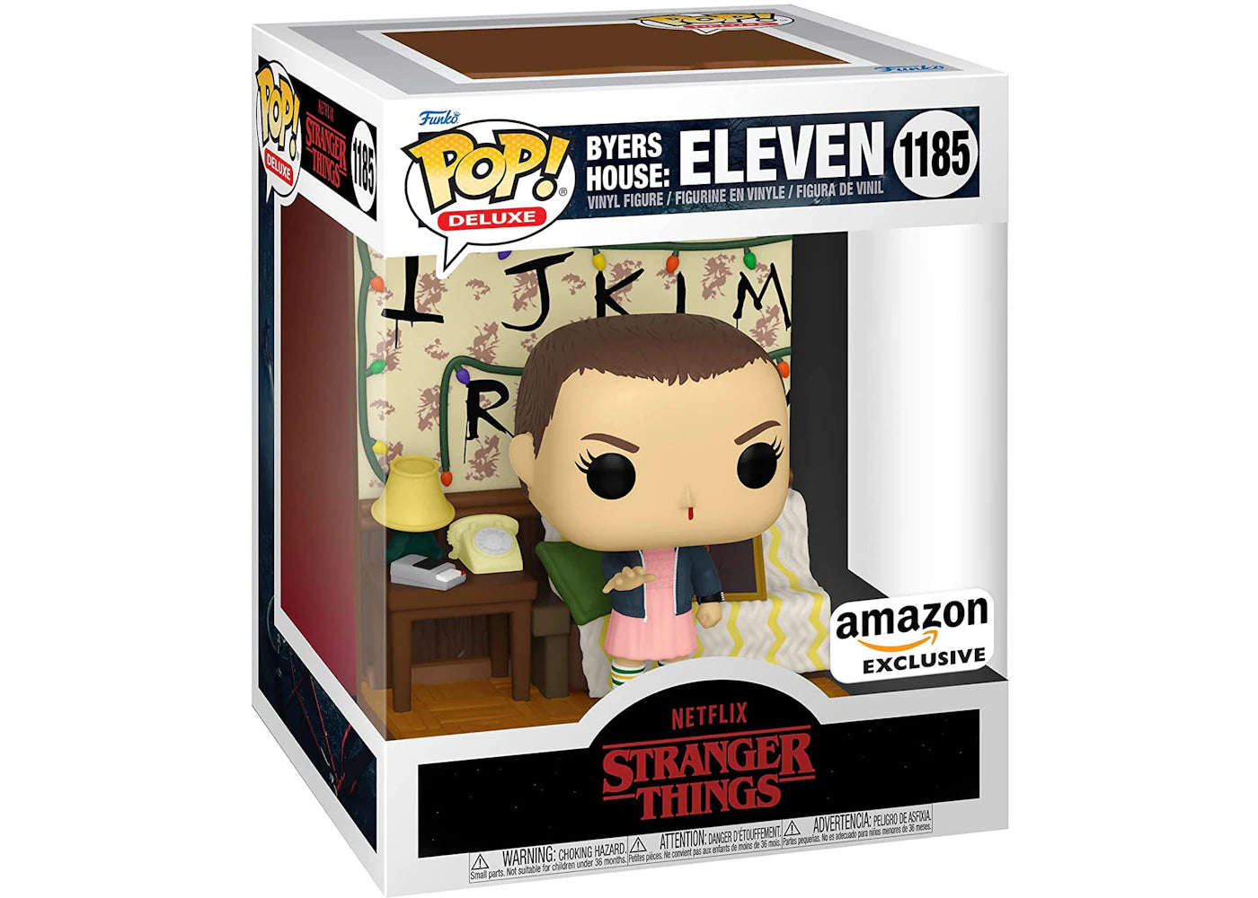 Funko Pop! Deluxe Stranger Things Byers House: Eleven Amazon Exclusive Figure #1185
