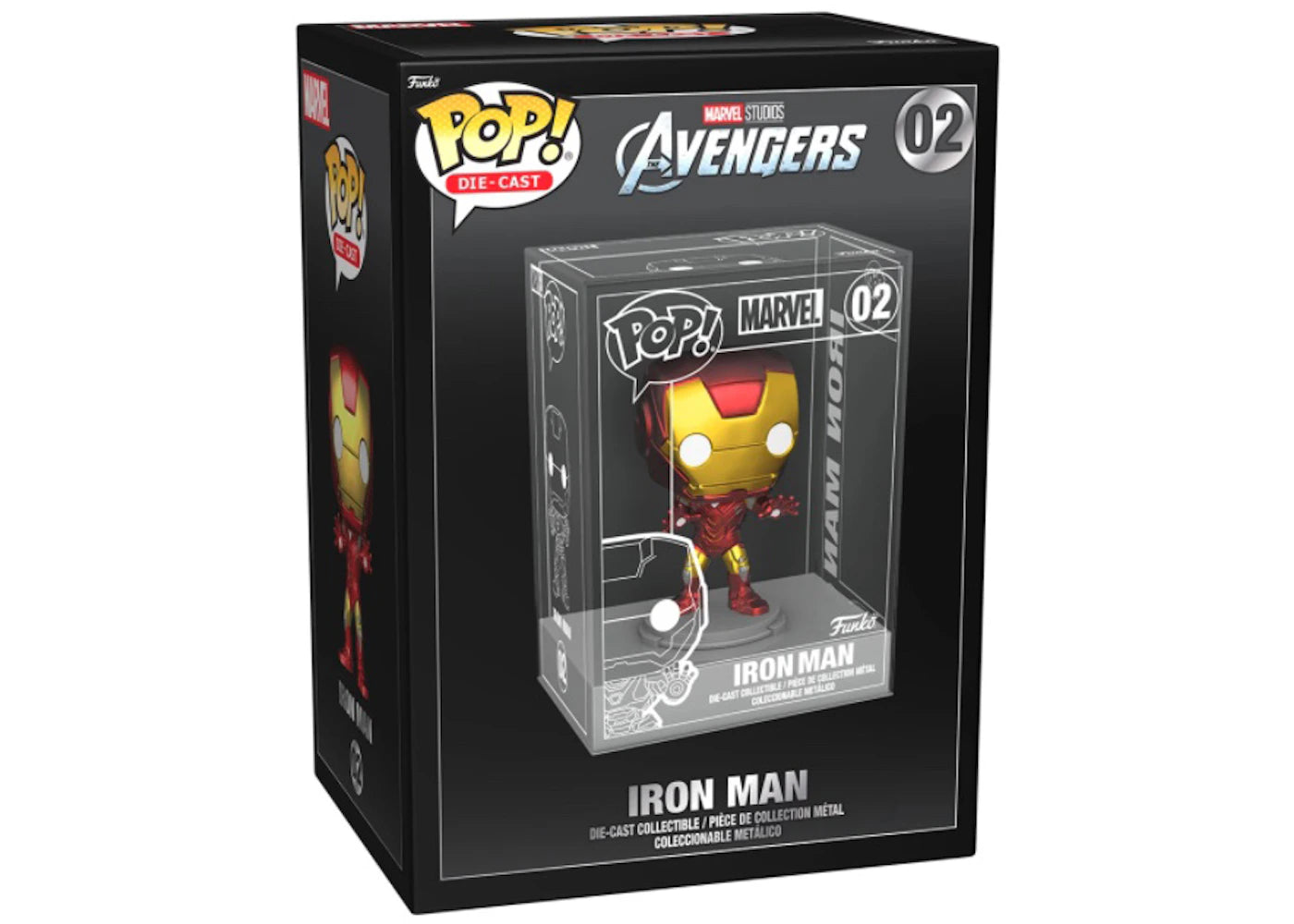 Funko Pop! Die-Cast Marvel Studios Avengers Iron Man Figure #02