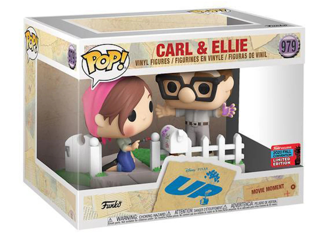 Funko Pop! Disney Carl and Ellie Movie Moment Fall Convention Exclusive Figure #979