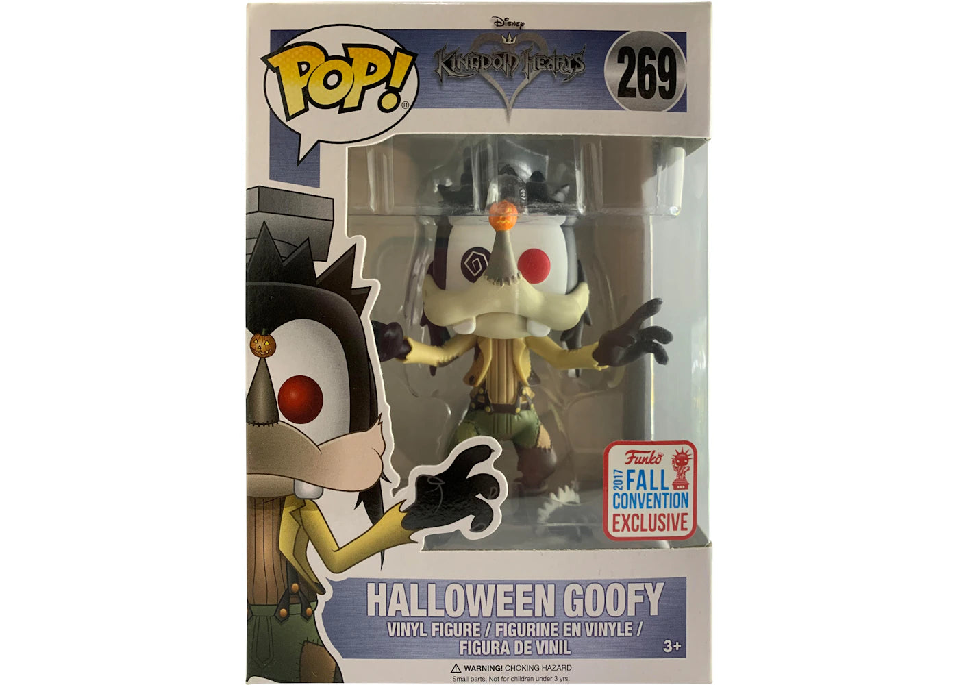 Funko Pop! Disney Kingdom Hearts Halloween Goofy Fall Convention Exclusive Figure #269